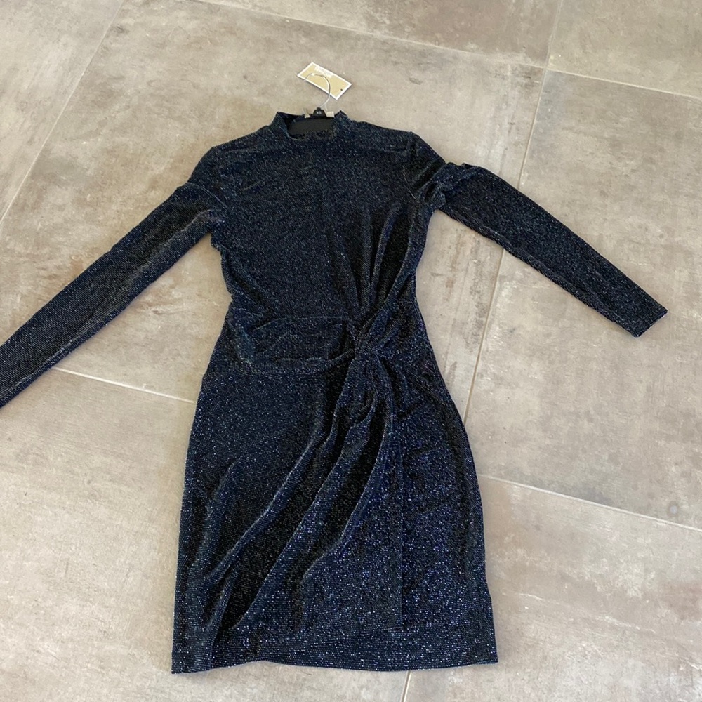 Michael Kors black silver dress